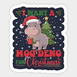 Moo Deng Sticker